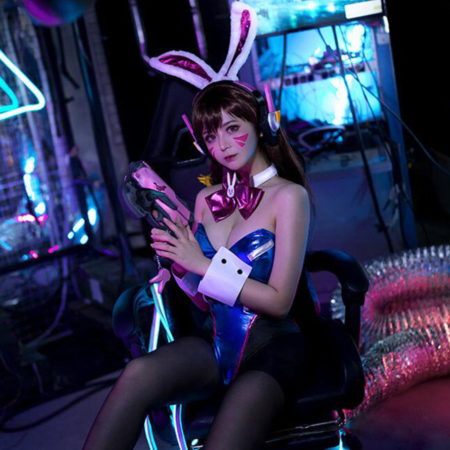 Yomorio Dva Hana Song Cosplay Costume Bunny Anime Cosplay Outfits