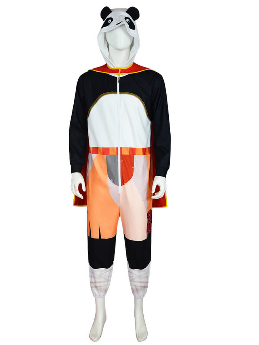 Anime Panda Cosplay Outfit for Adult
