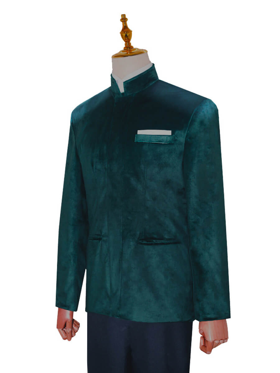 Men's 3 Piece Velvet Suit