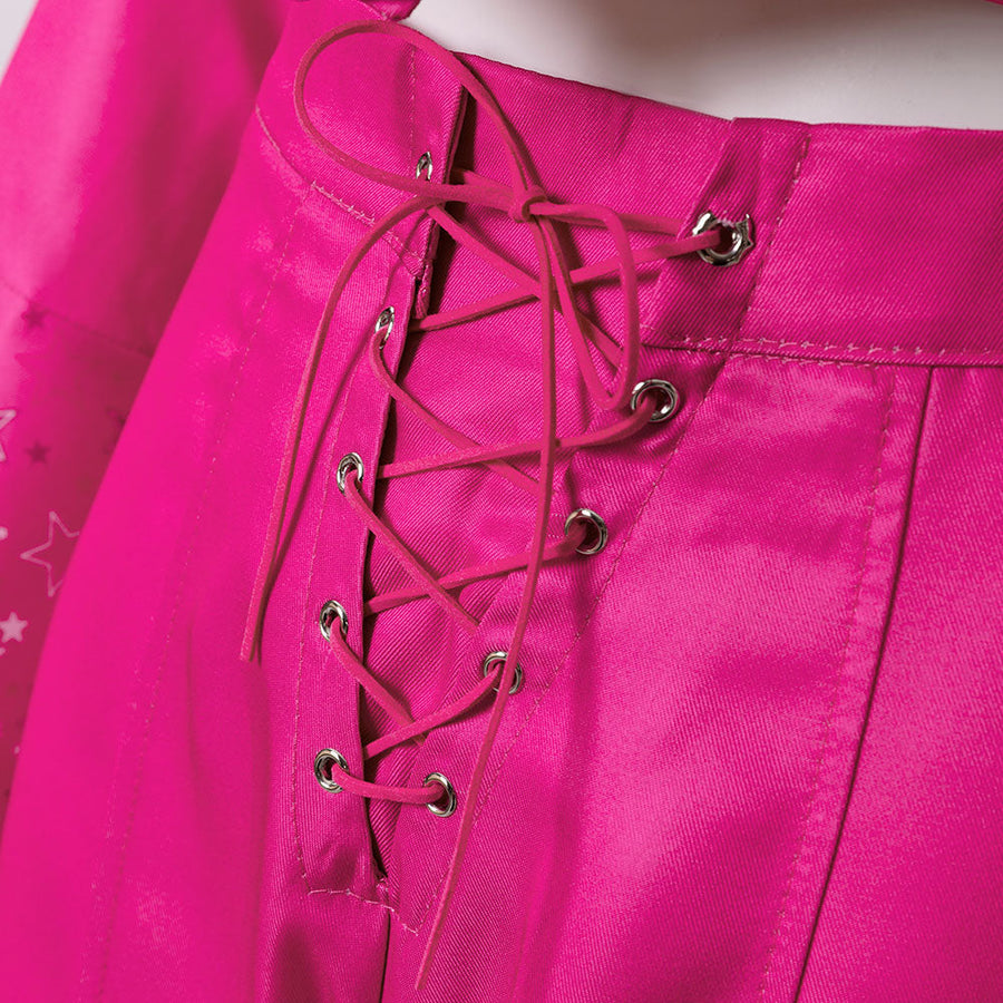 Pink Long Sleeve Cowgirl Outfit