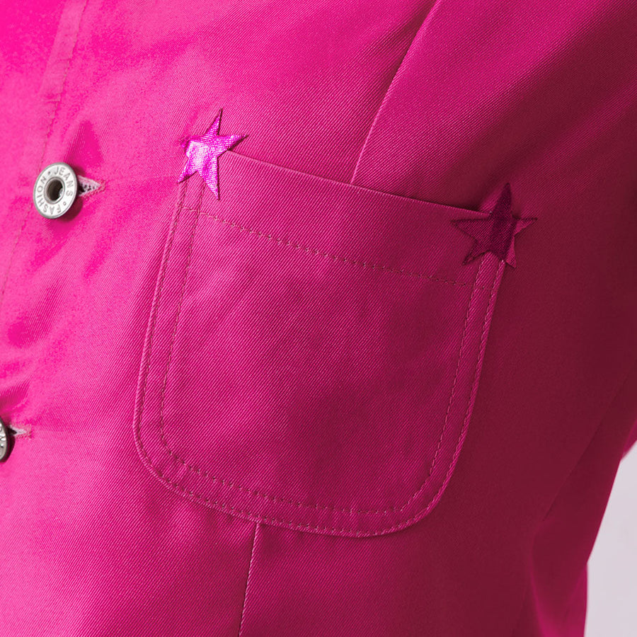 Pink Long Sleeve Cowgirl Outfit