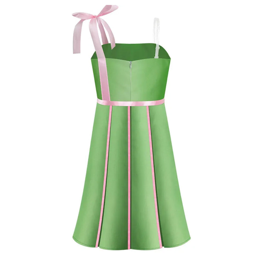 SALE Satin Green Party Dress
