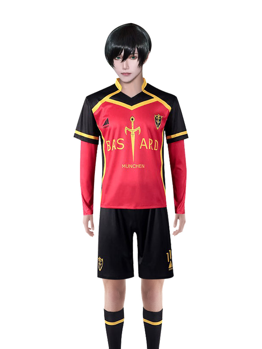 Anime Yoichi Isagi Cosplay Outfit