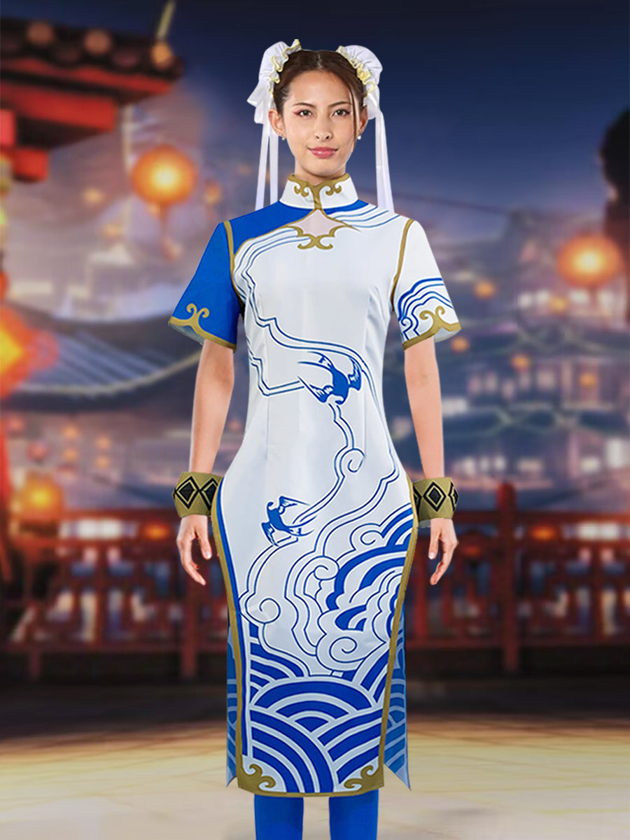 Game Chun Lee Cosplay Costume