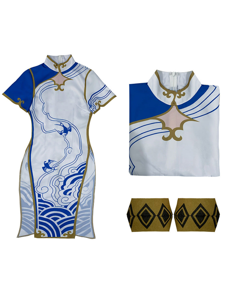 Game Chun Lee Cosplay Costume