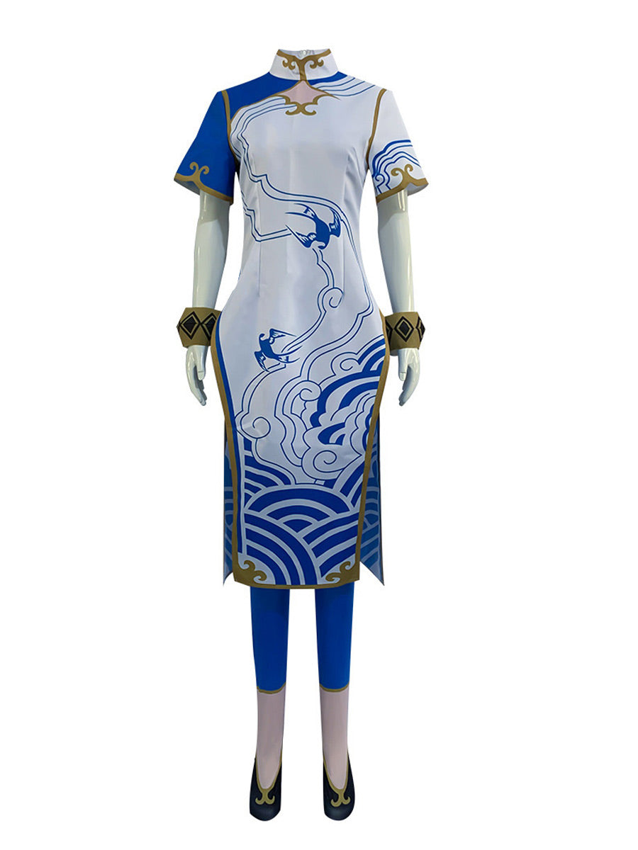 Game Chun Lee Cosplay Costume