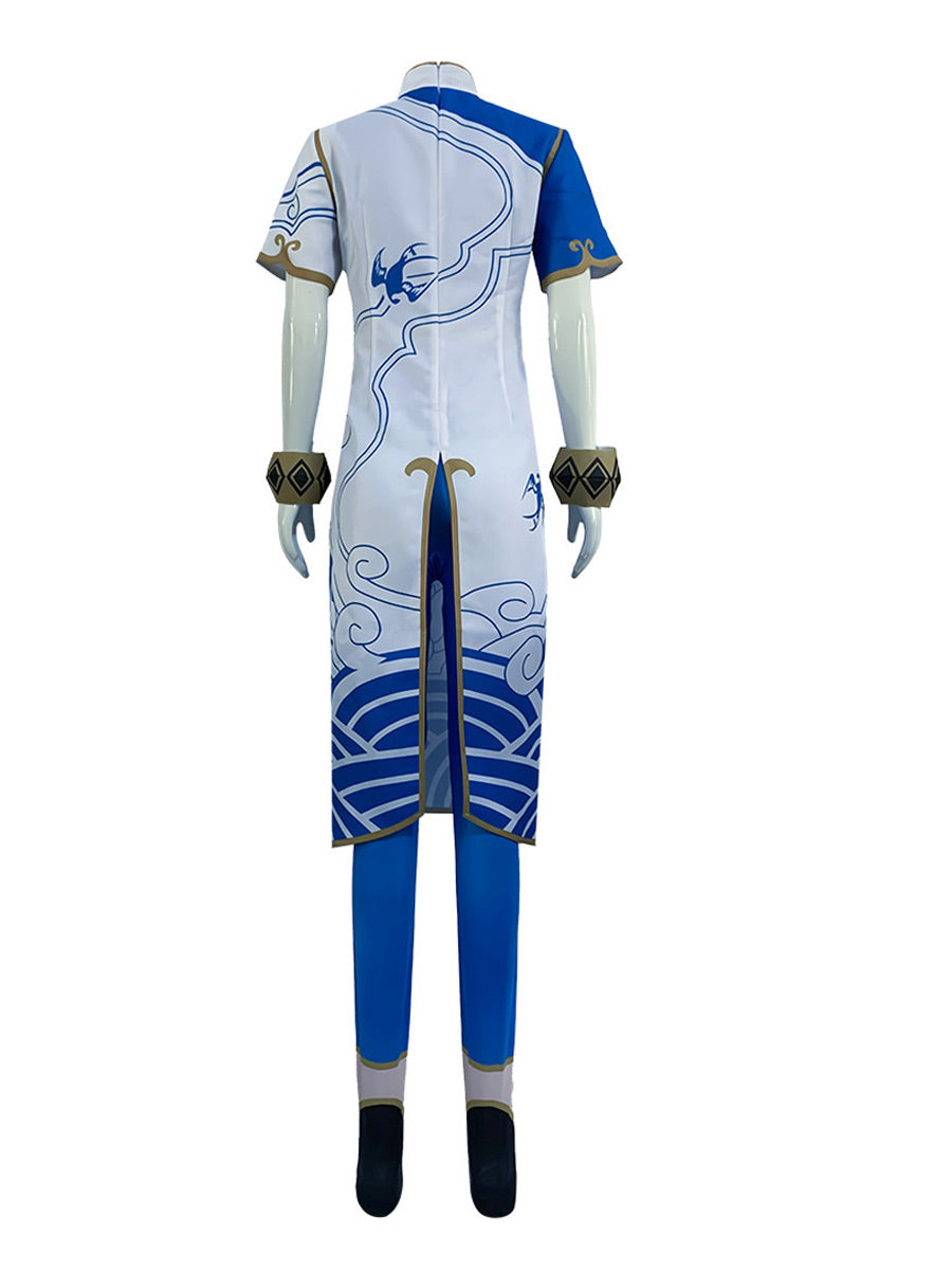 Game Chun Lee Cosplay Costume