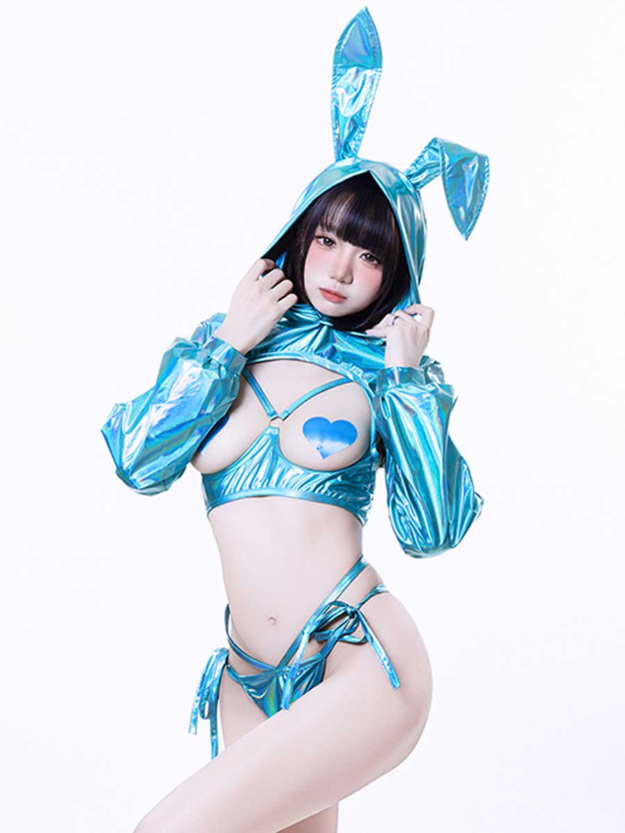 Cyber Bunny Reflective Costume