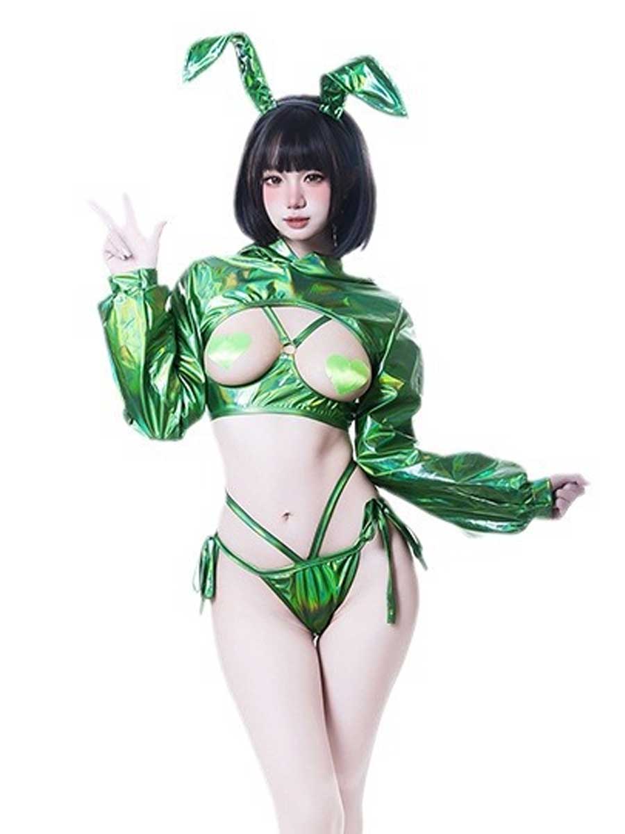 Cyber Bunny Reflective Costume