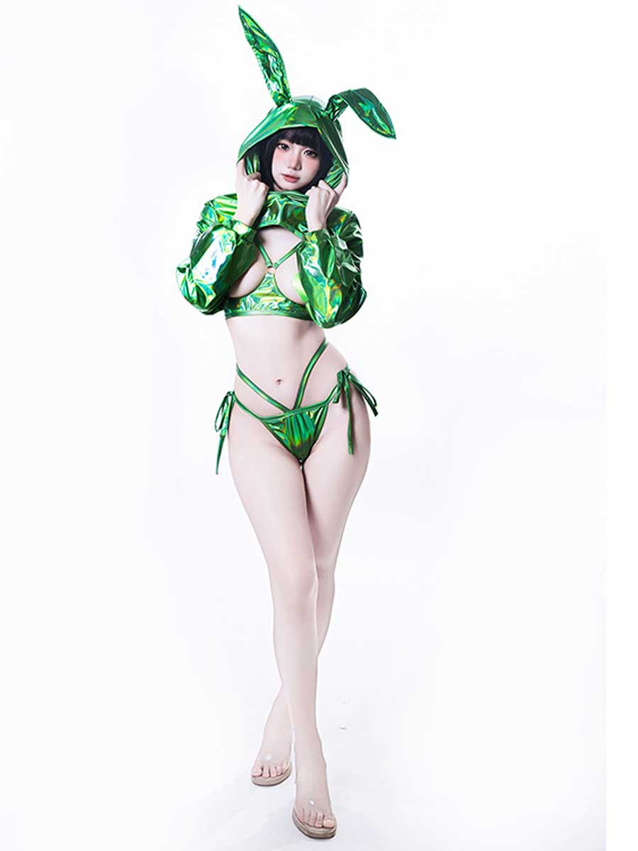 Cyber Bunny Reflective Costume