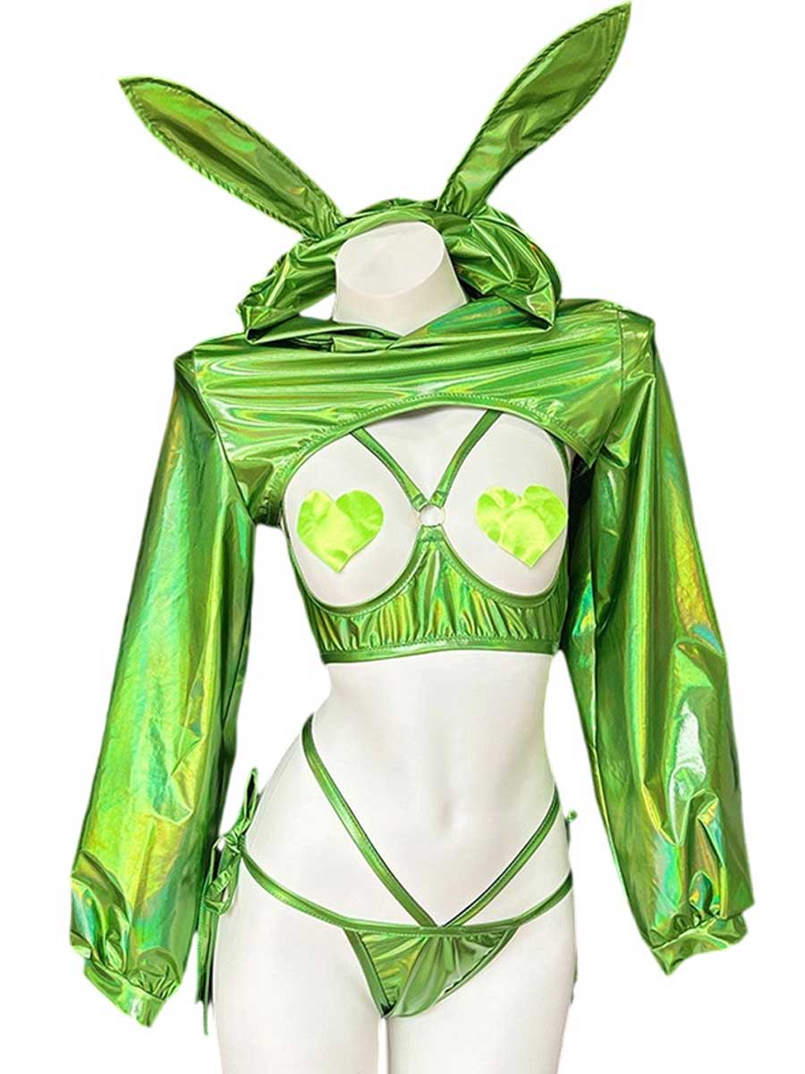 Cyber Bunny Reflective Costume