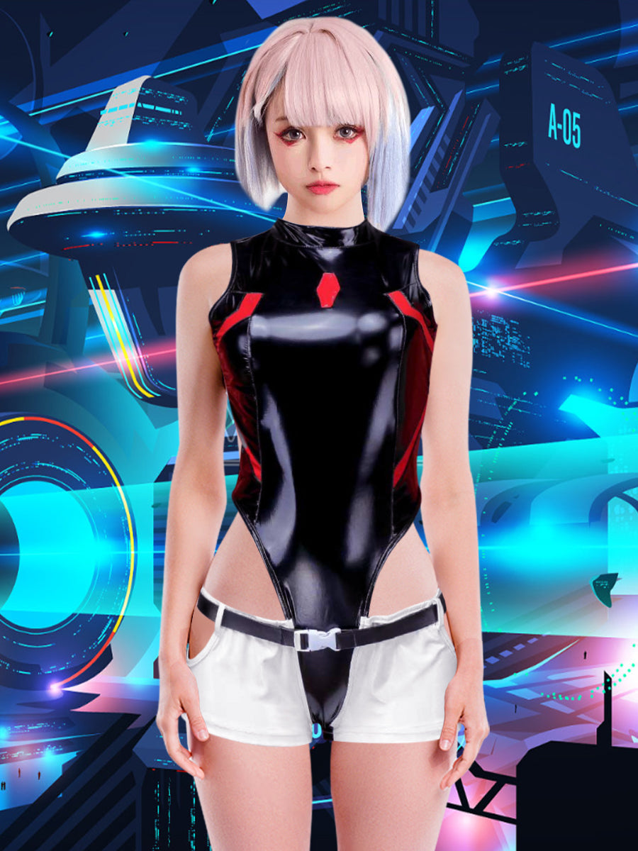 Cyberpunk Lucy Cosplay Bodysuit