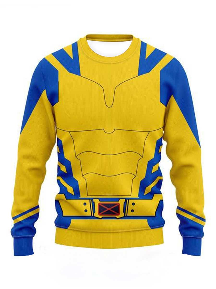 Plus Size Men's Long Sleeve T-Shirt
