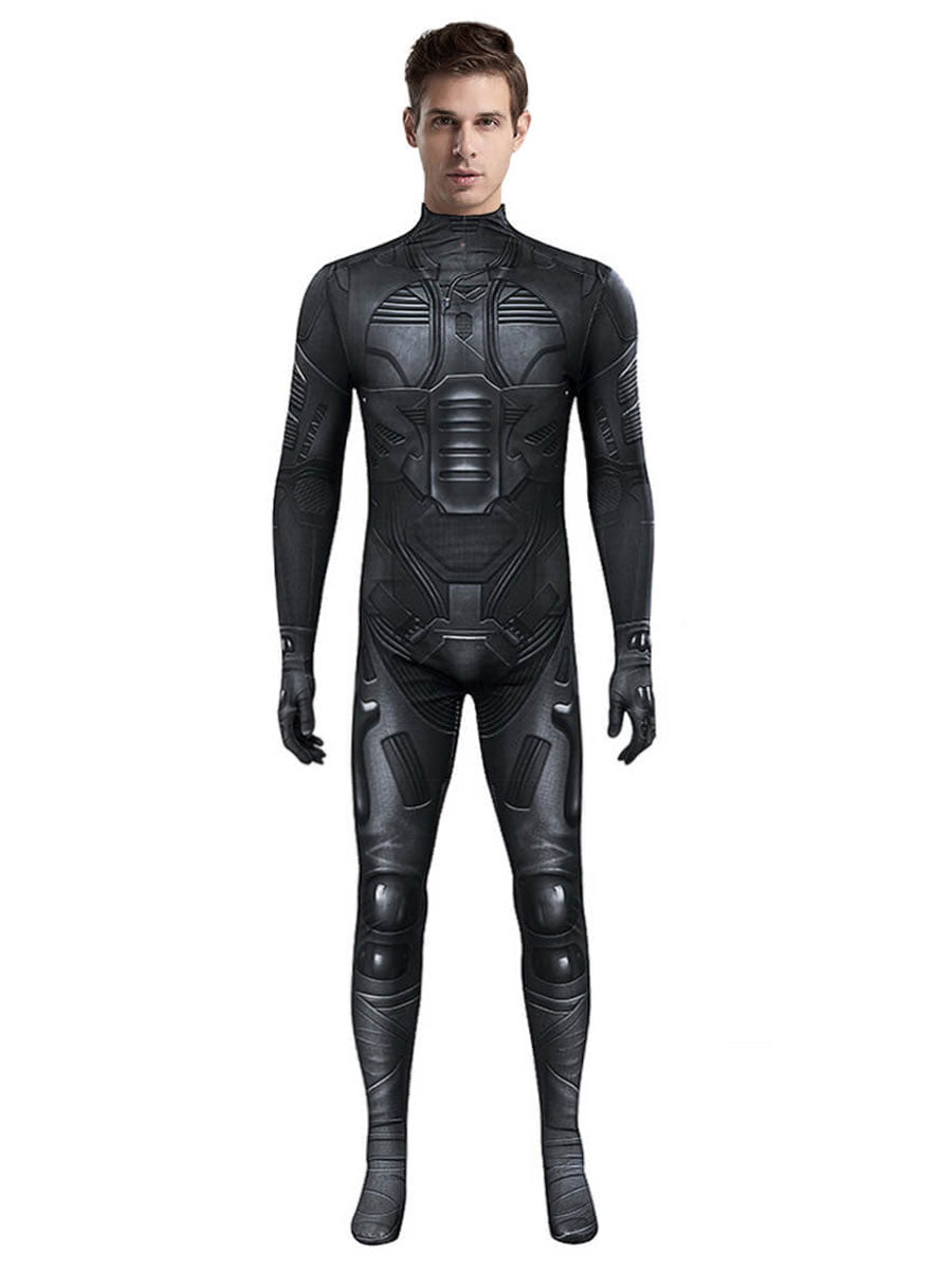 Men's 3D Print Full Body Jumpsuit