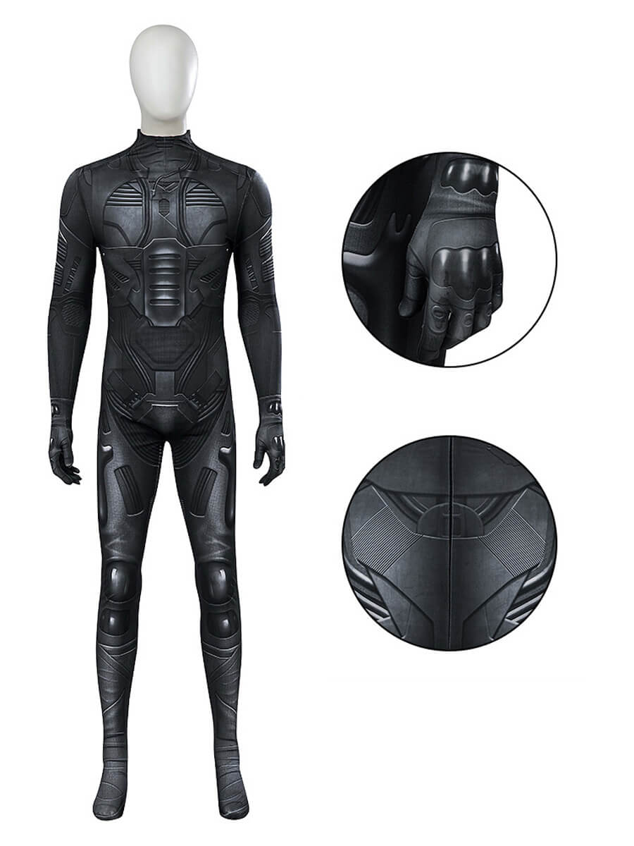 Men's 3D Print Full Body Jumpsuit