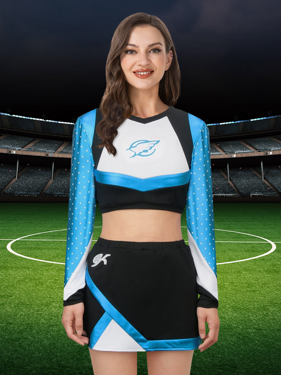 Plus Size Cheerleading Cosplay Outfit