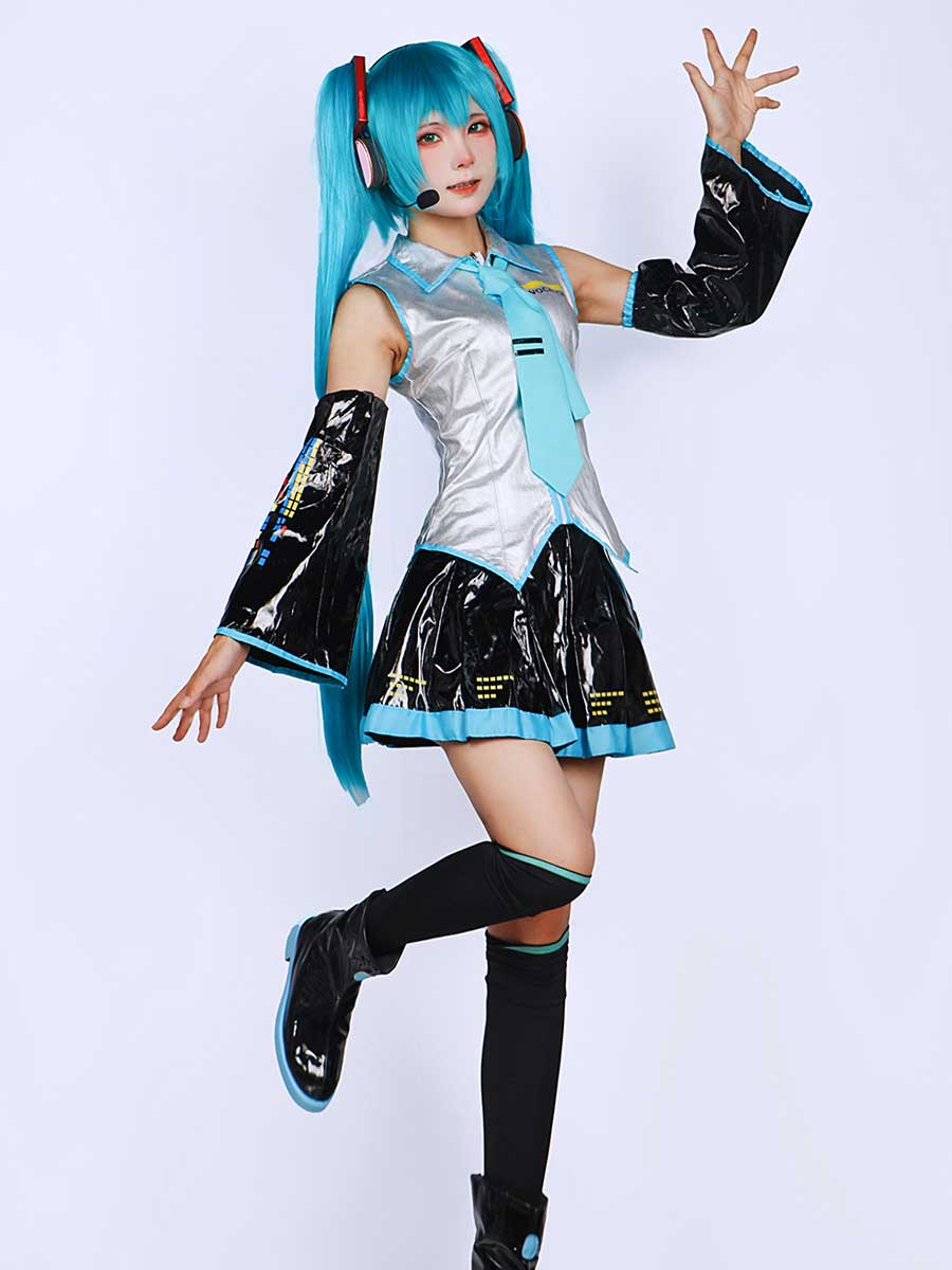 Anime Vocaloid Miku Cosplay Outfit