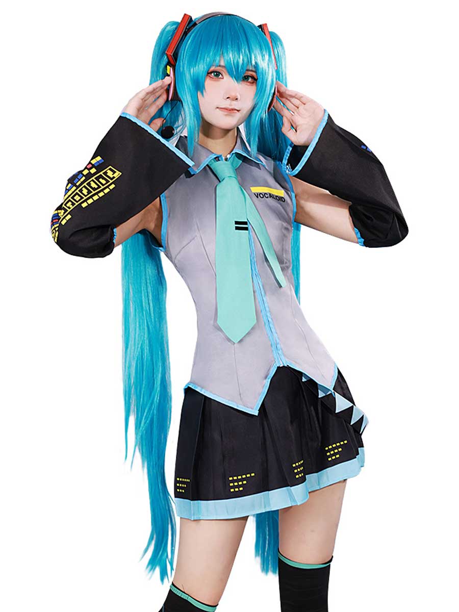 Anime Vocaloid Miku Cosplay Outfit