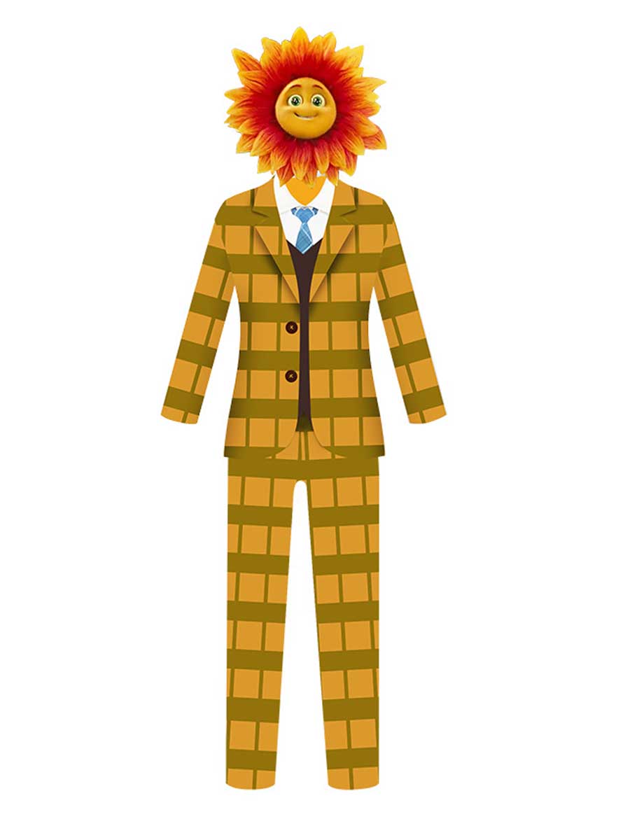 Anime Movie Sunflower Outfit