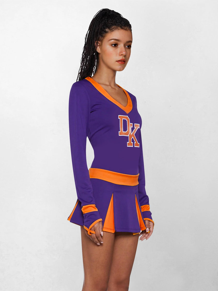 DK Purple Cheer Costume