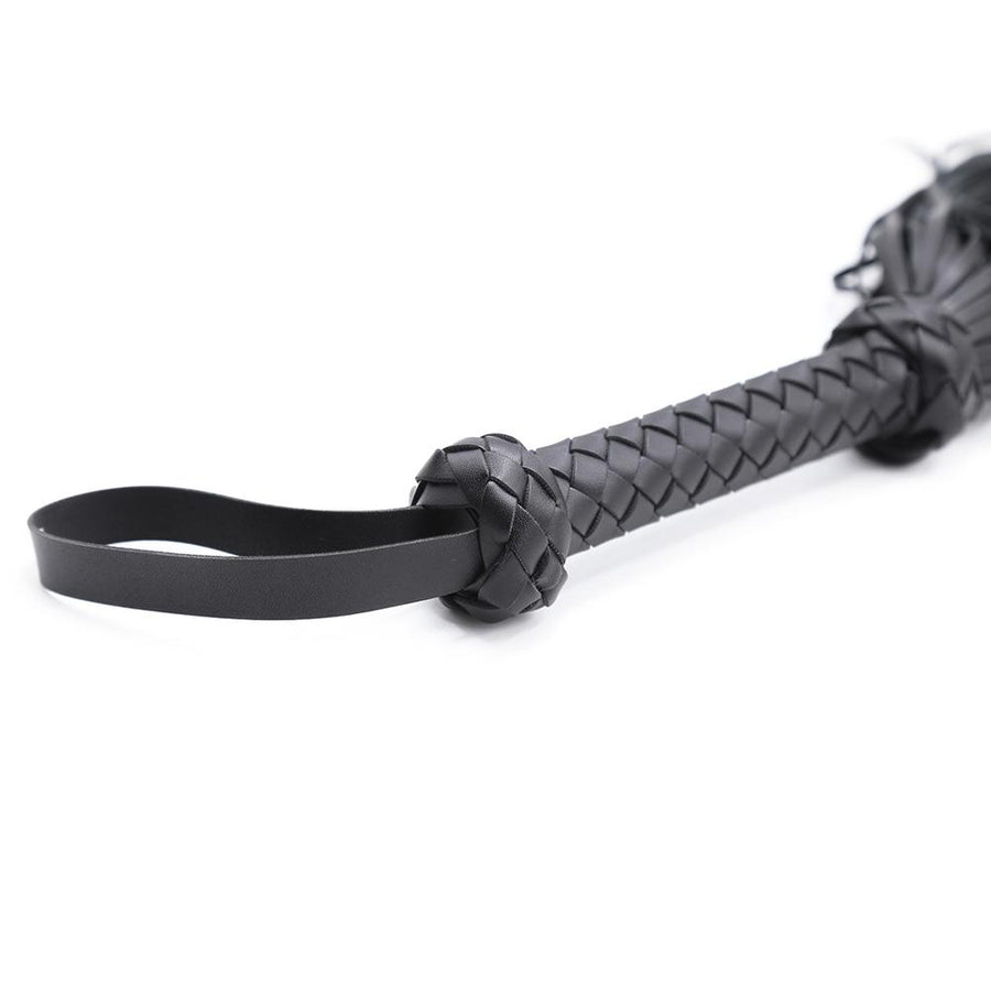 Faux Leather Whip Horse Riding Crop Whip Cosplay Costume Accessory Leather Bull Whip