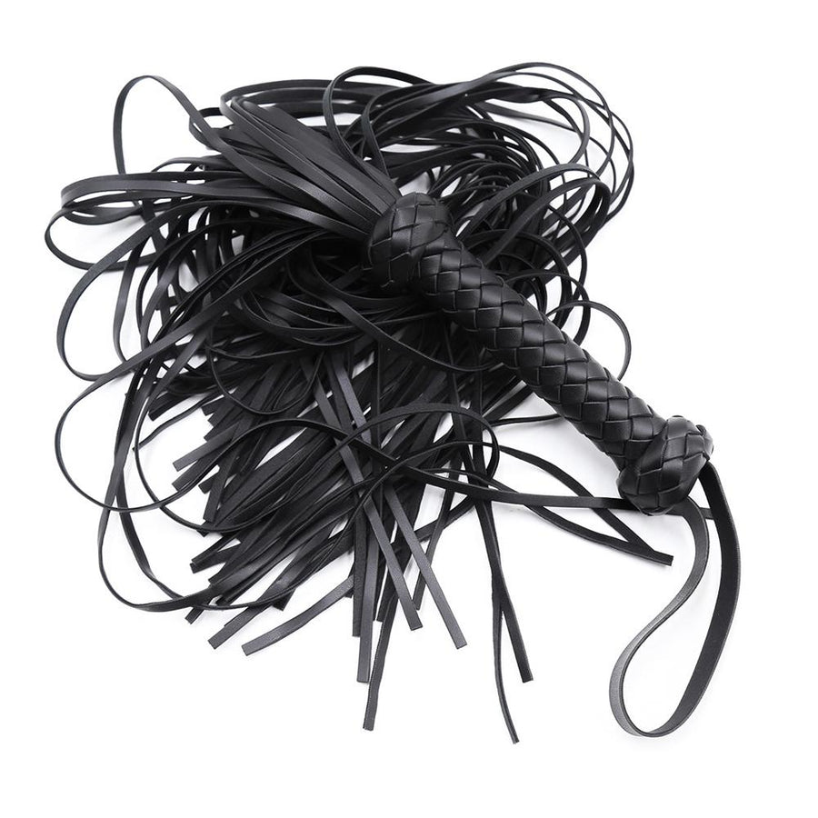 Faux Leather Whip Horse Riding Crop Whip Cosplay Costume Accessory Leather Bull Whip