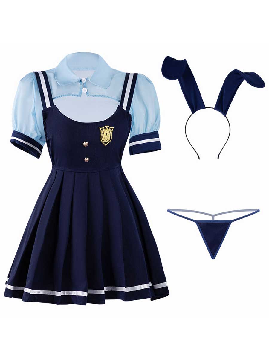 Anime Police Bunny Costume