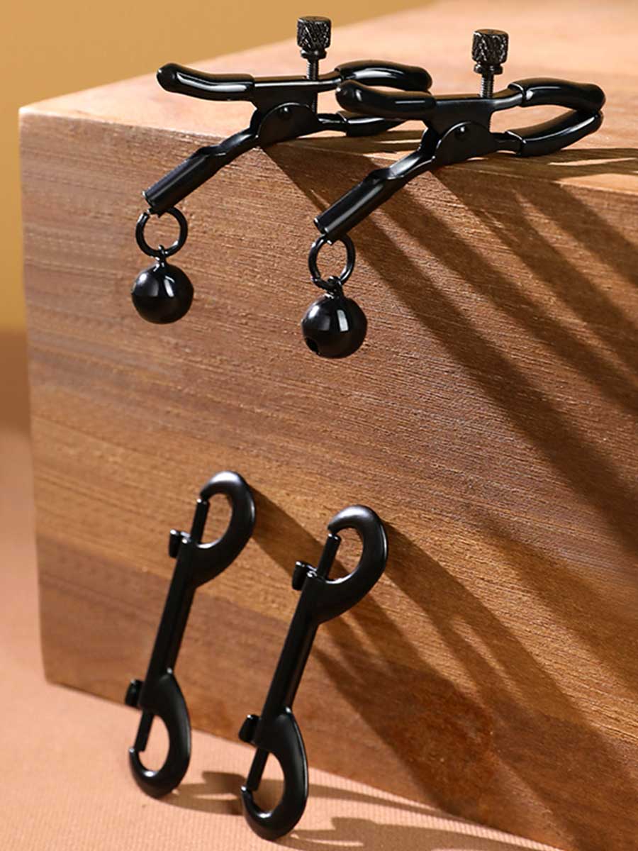Leather Snap Hook Harness Set