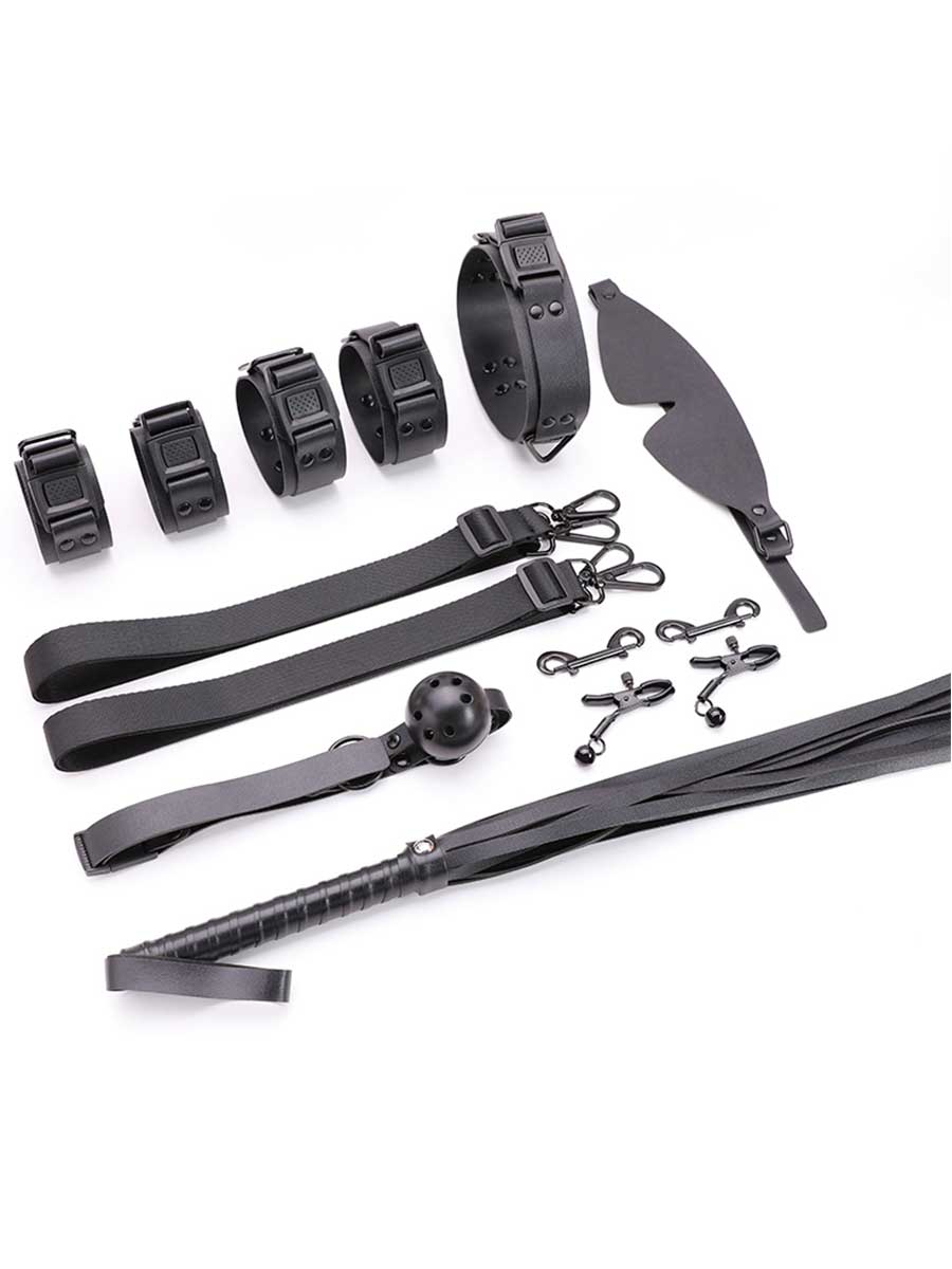 Leather Snap Hook Harness Set