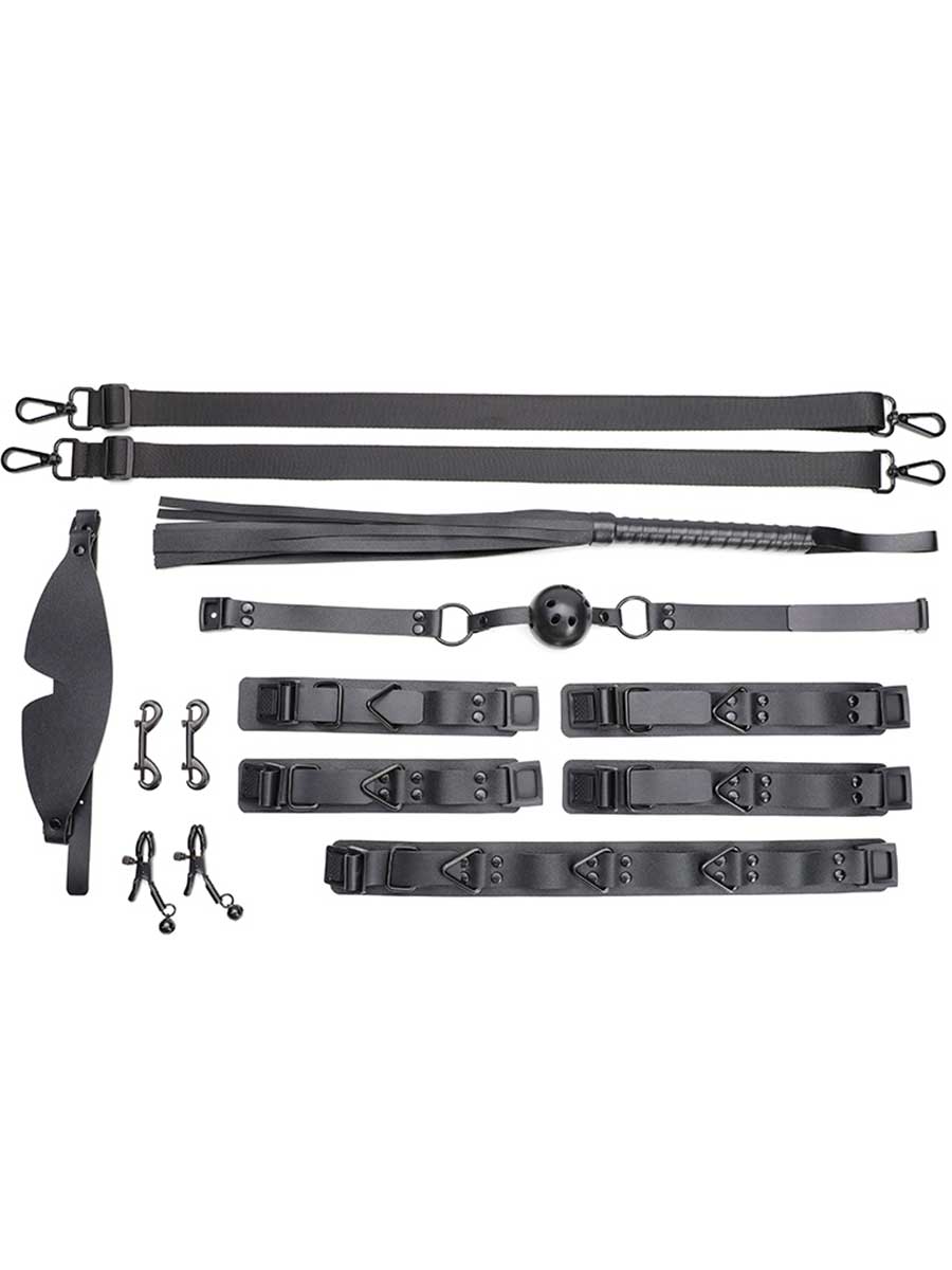 Leather Snap Hook Harness Set