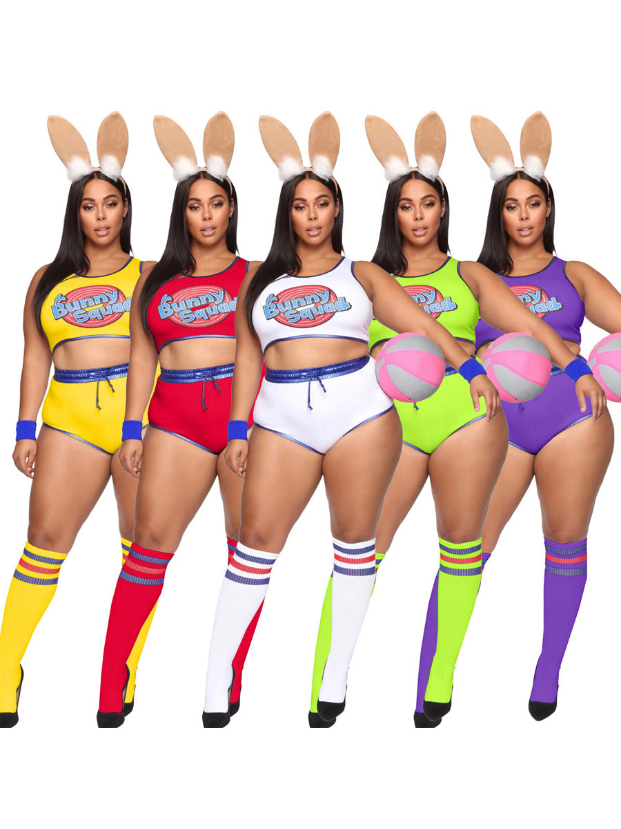 Anime Bunny Girl Cheerleader Uniform