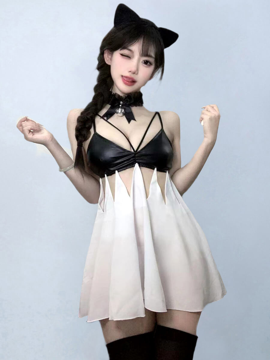 Neko Cat Cosplay Lingerie Dress