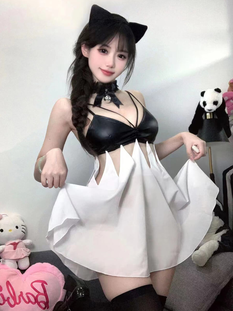 Neko Cat Cosplay Lingerie Dress