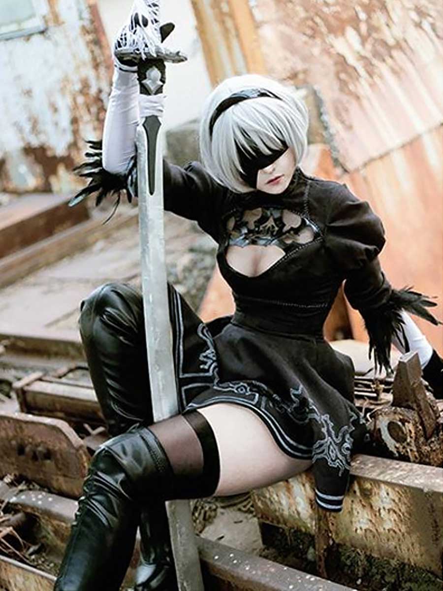 Game 2B Cosplay Costume