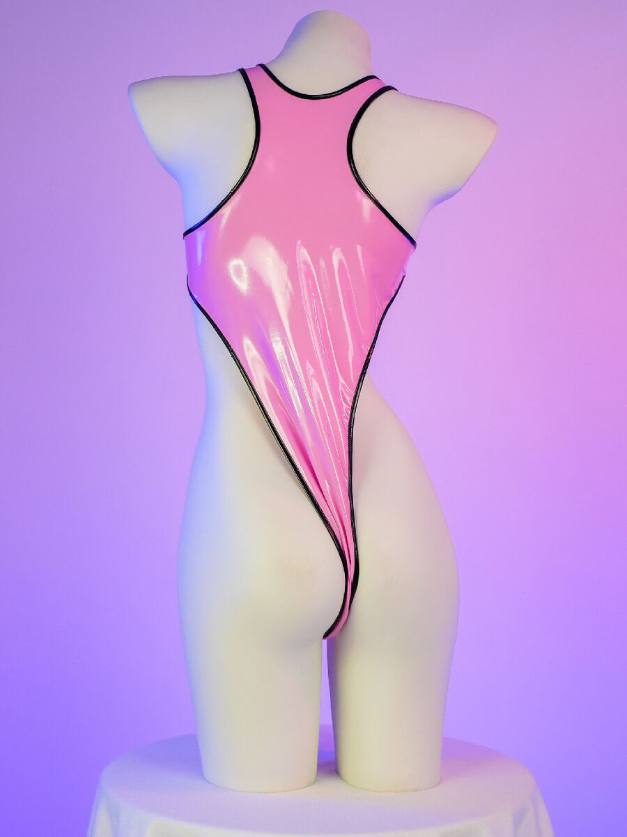 Cyberpunk Style Latex Bodysuit
