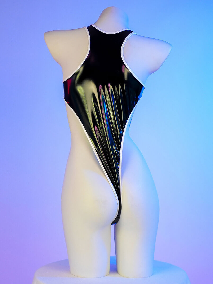 Cyberpunk Style Latex Bodysuit