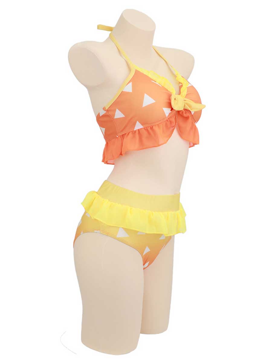 Anime Two Piece Cosplay Bikini Set