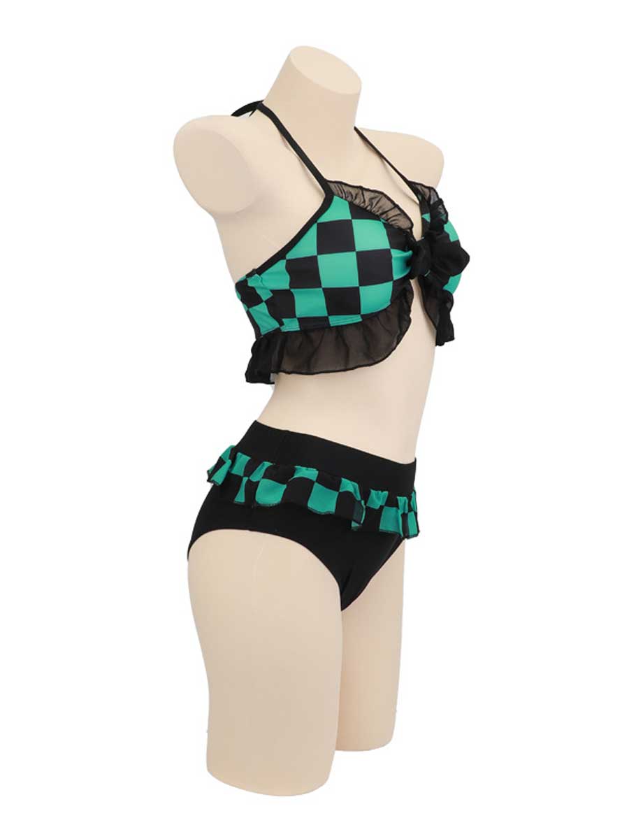 Anime Two Piece Cosplay Bikini Set