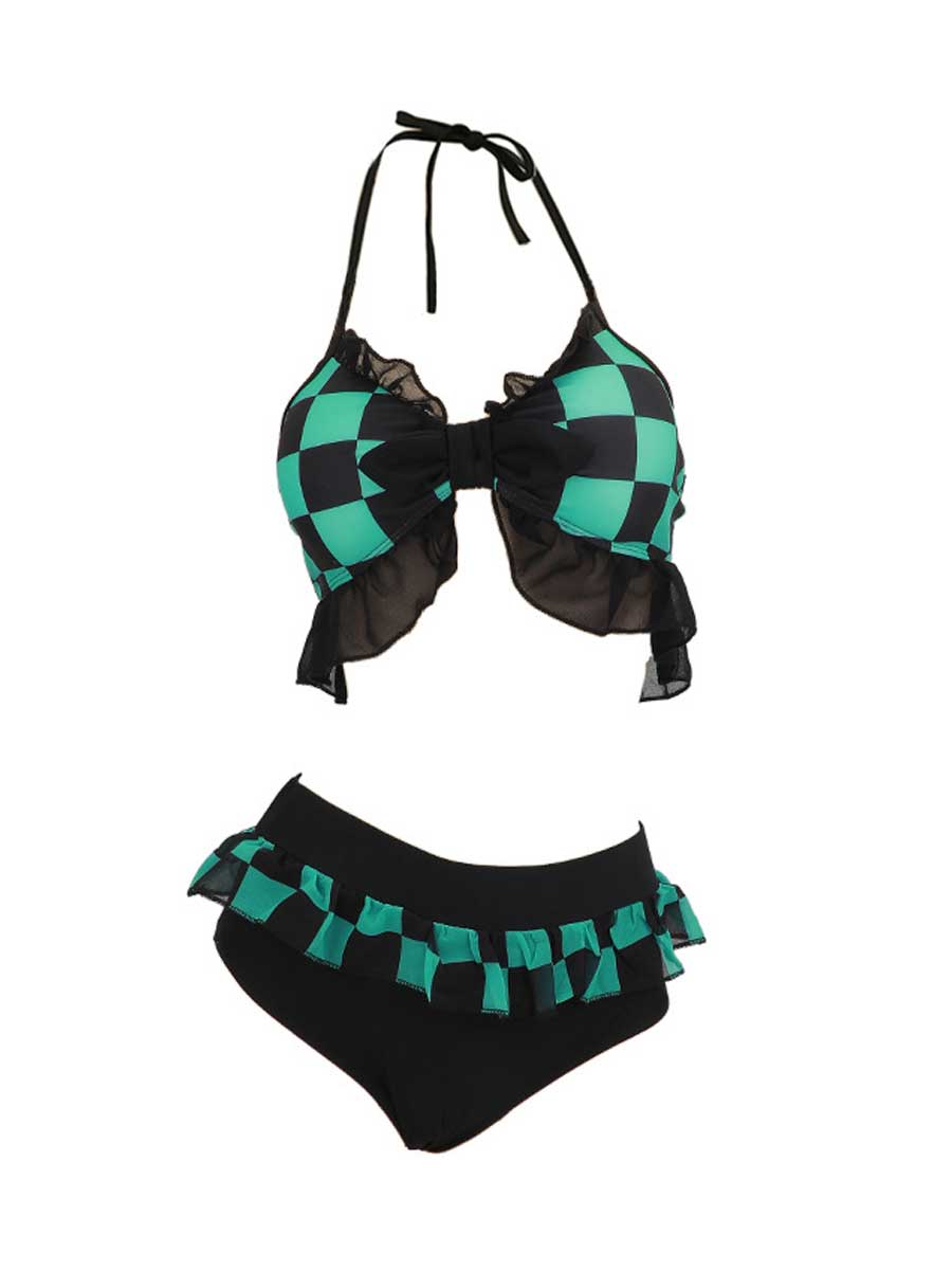 Anime Two Piece Cosplay Bikini Set