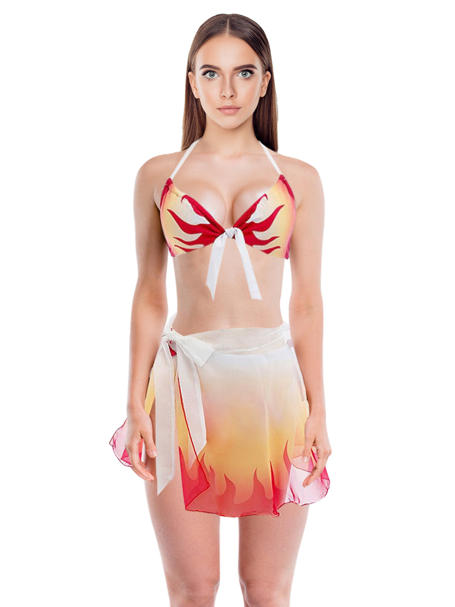 Japanese Anime Cosplay Bikini Set