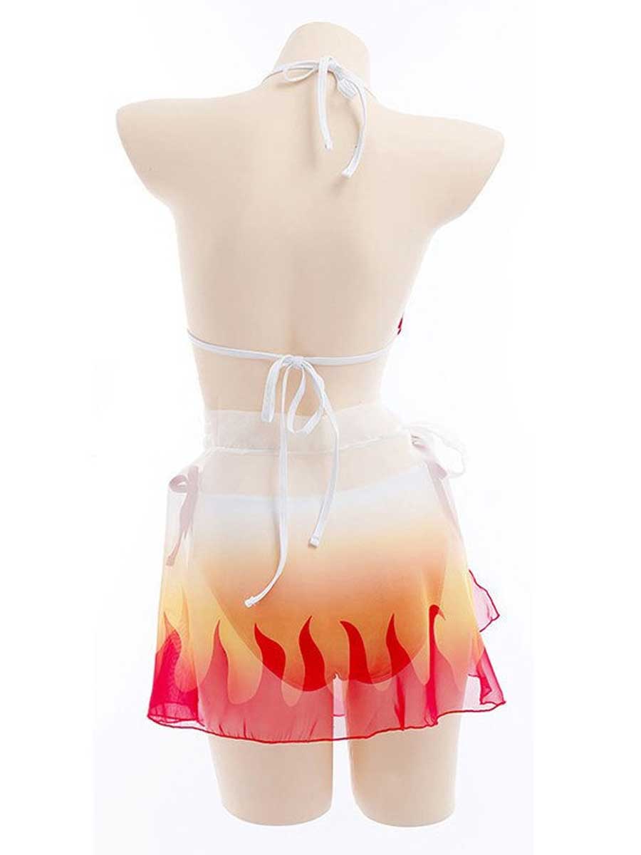 Japanese Anime Cosplay Bikini Set