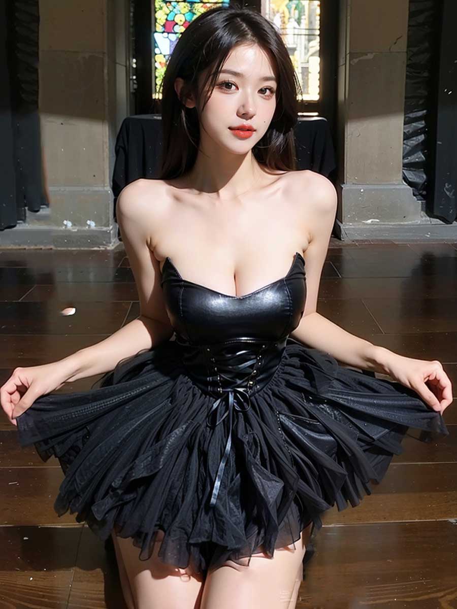 Latex Succubus Cosplay Outfit