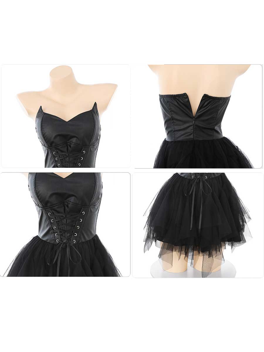 Latex Succubus Cosplay Outfit