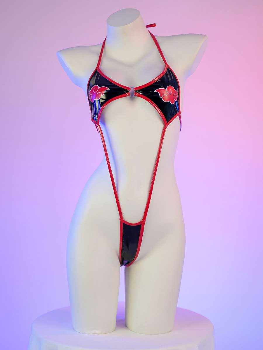 Anime Straps Teddy Lingerie