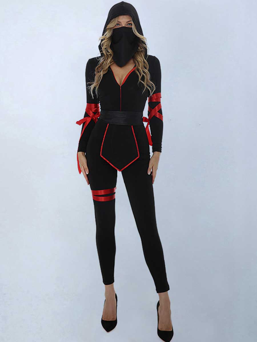 Mystery Ninja Hooded Jumpsuit