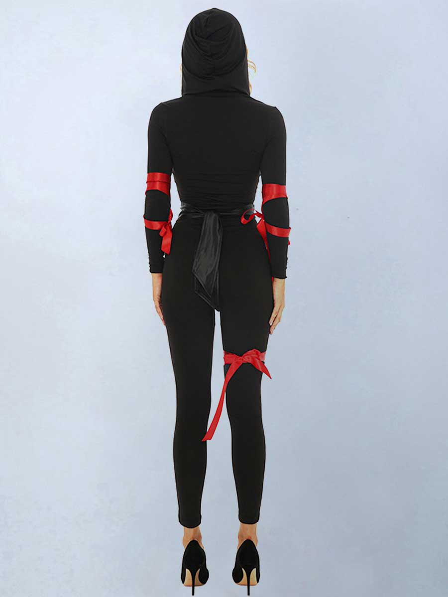 Mystery Ninja Hooded Jumpsuit