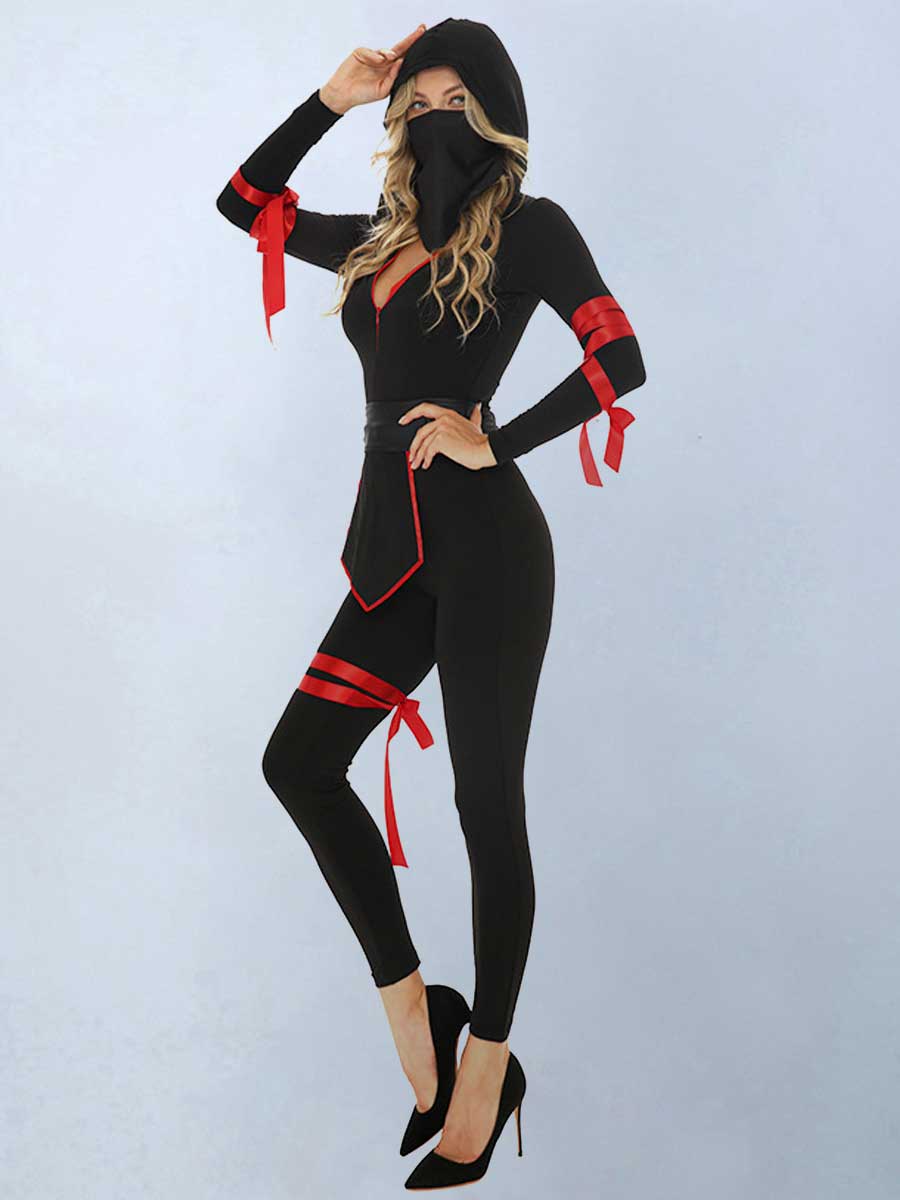 Mystery Ninja Hooded Jumpsuit