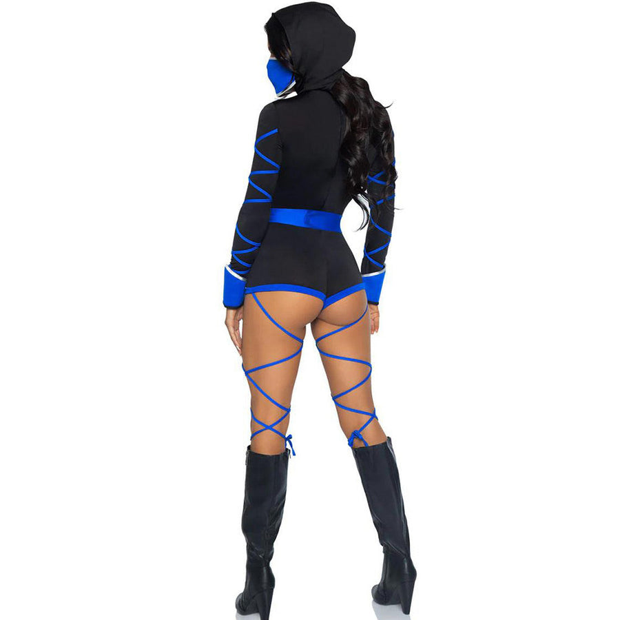 Sexy Ninja Costume Japanese Ninja Cosplay Lingerie Adult Ninja Warrior Romper Outfits