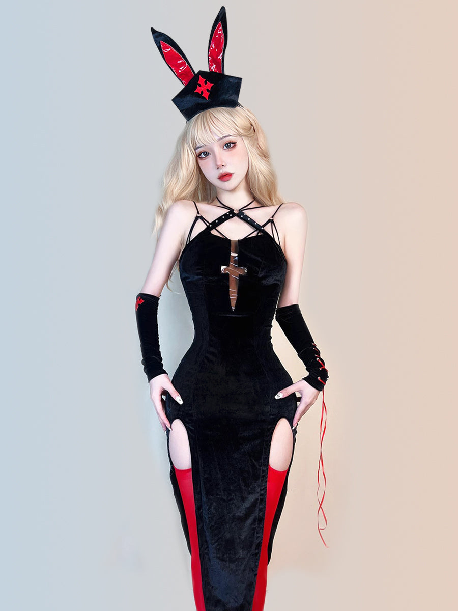 Gothic Bunny Costume