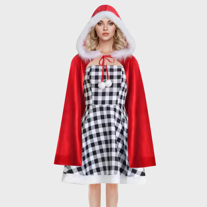 Adult Cindy Lou Who Costume Plus Size Cindy Christmas Cosplay Outfit Xmas Fancy Dress Up Costumes
